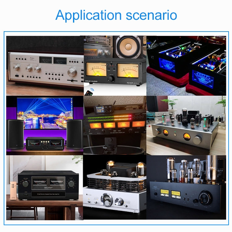 TR-35 VU Meter Power AMP Amplifier DB Table Audio Level Head Meter Sound Pressure Meter - Other Tester Tool by buy2fix | Online Shopping UK | buy2fix