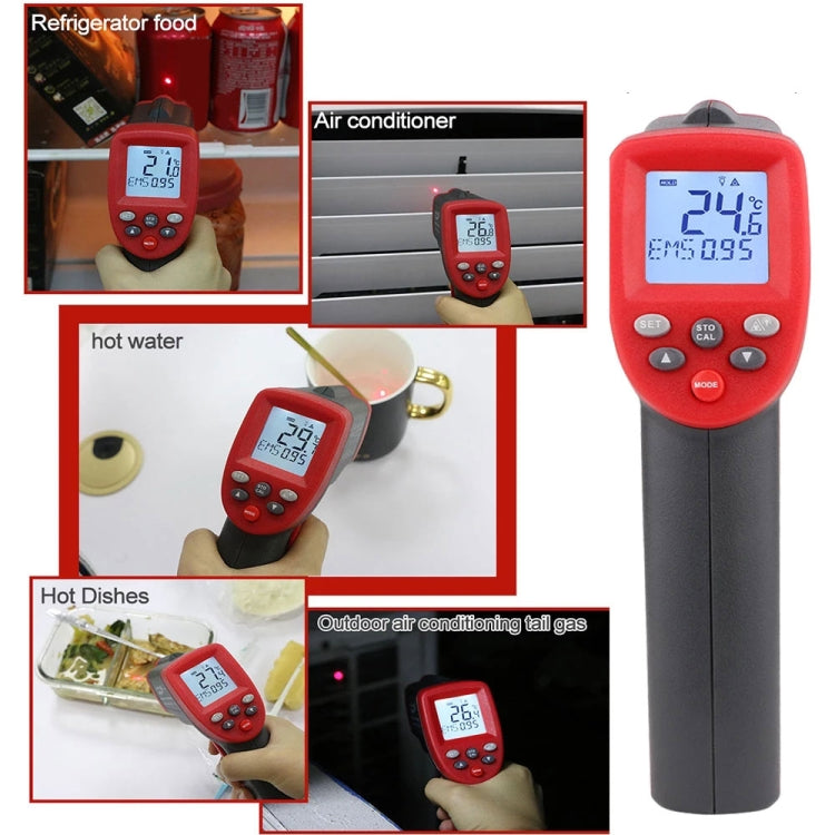 Wintact WT900 -50 Degree C~950 Degree C Handheld Portable Outdoor Non-contact Digital Infrared Thermometer by Wintact