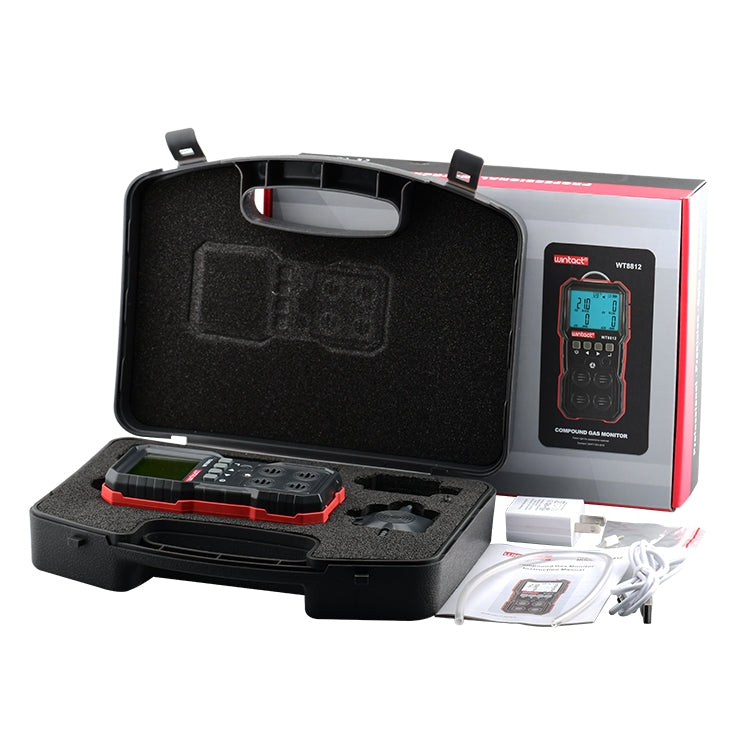 Wintact WT8812 Compound Gas Monitor Detection Alarm - Gas Monitor by Wintact | Online Shopping UK | buy2fix