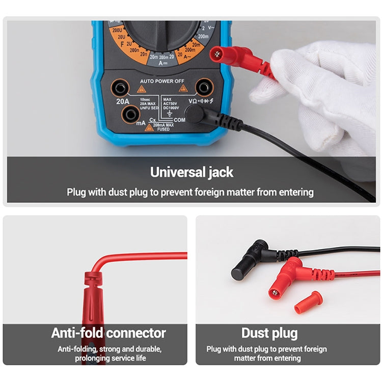 5 PCS CAT III 1000V 20A Multimeter Test Leads Probes - Digital Multimeter by buy2fix | Online Shopping UK | buy2fix