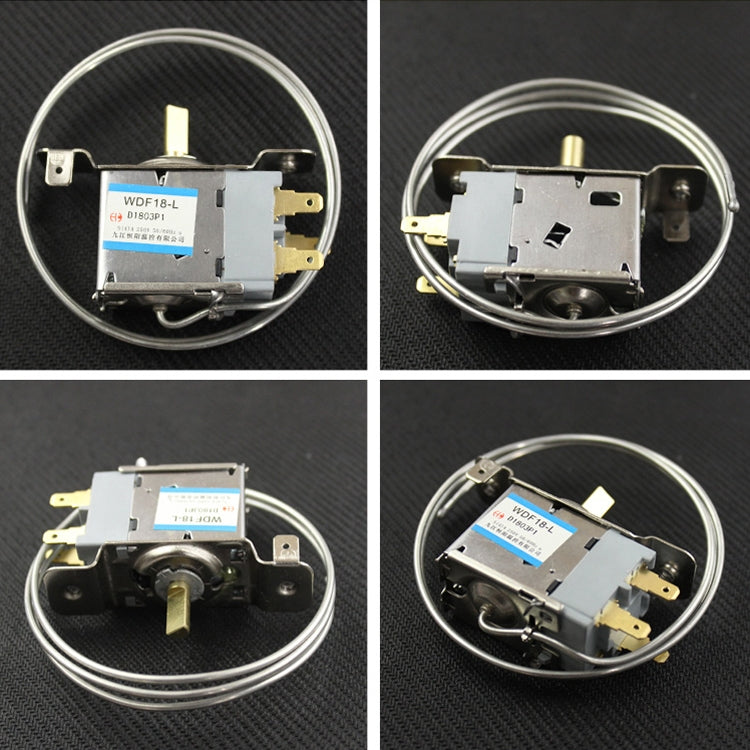 WDF18-L Refrigerator Thermostat Household Metal Temperature Controller Refrigerator Parts by buy2fix