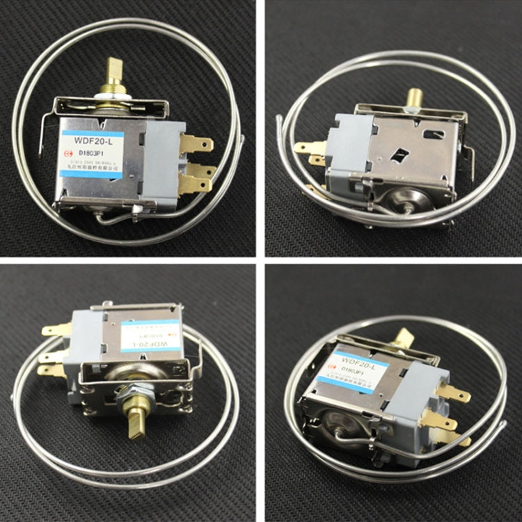 WDF20-L Refrigerator Thermostat Household Metal Temperature Controller Refrigerator Parts by buy2fix