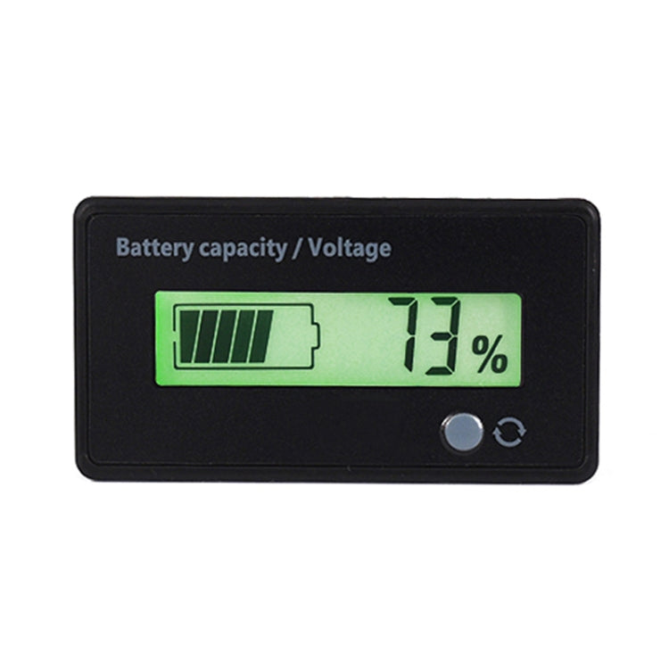 H6133 12V-84V Lead-acid Battery Voltage Tester Percentage Voltmeter Gauge Lithium Battery Status Monitor(Green Light) - Battery & Resistance Tester by buy2fix | Online Shopping UK | buy2fix