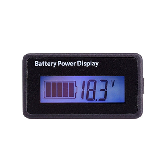 H5 12V-48V Lead-acid Battery Voltage Tester Percentage Voltmeter Gauge Lithium Battery Status Monitor(Blue Light) - Battery & Resistance Tester by buy2fix | Online Shopping UK | buy2fix