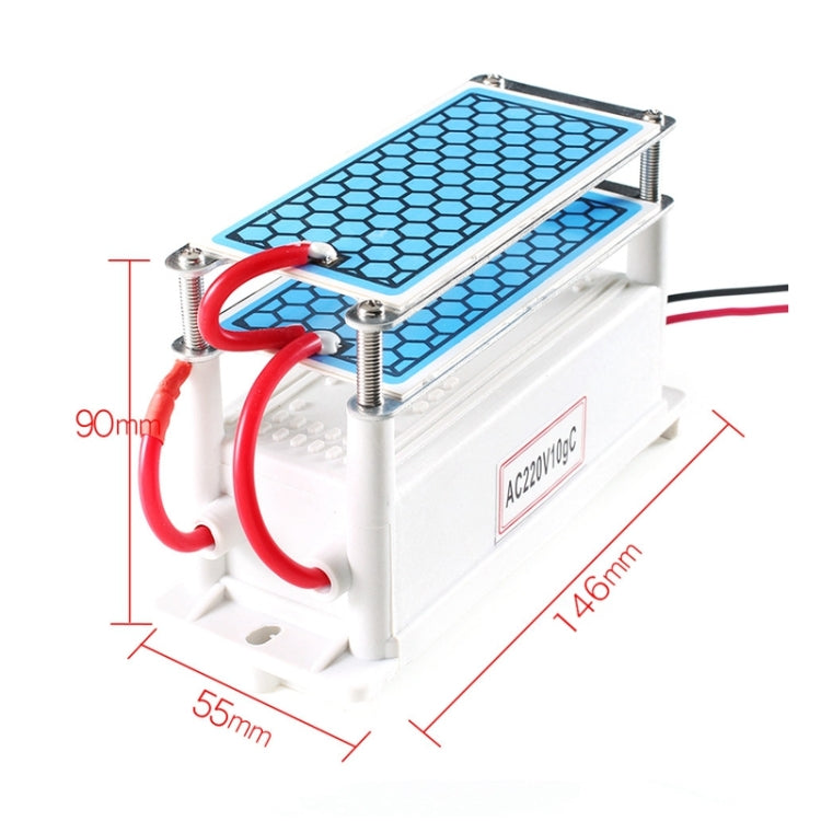 High Temperature Ceramic Plate Integrated Ozone Generator 220V 10g Air Purifier - Air Purifiers & Accessories by buy2fix | Online Shopping UK | buy2fix