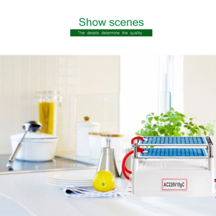 High Temperature Ceramic Plate Integrated Ozone Generator 220V 10g Air Purifier by buy2fix