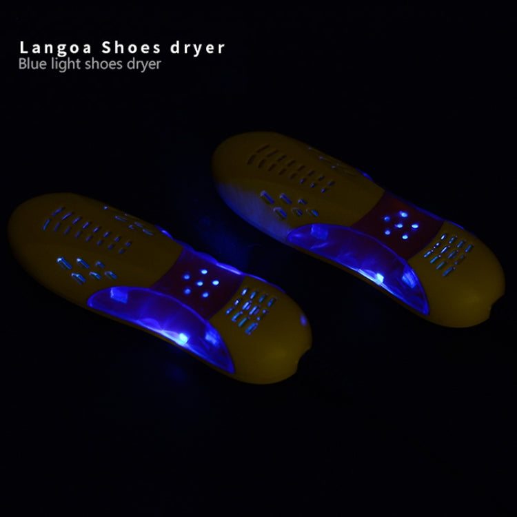 Multifunctional Household Cartoon Dehumidification Deodorization Shoe Warmer Dryer with Lighting, US Plug(Yellow) by buy2fix