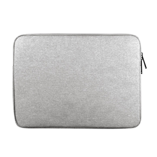 For 13 inch and Below Universal Wearable Oxford Cloth Soft Business Inner Package Laptop Tablet Bag(Grey) by buy2fix