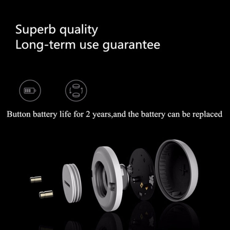 Original Xiaomi Youpin Aqara Water Immersing Sensor Flood Water Leak Detector for Home Remote Alarm Security Soaking Sensor, with the Xiaomi Multifunctional Gateway Use (CA1001)(White) by Xiaomi