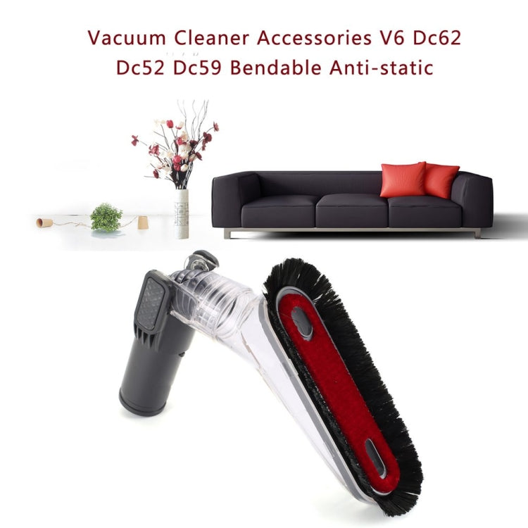 XD995 2 in 1 Handheld Tool Bendable Anti-static Suction Head Kits D928 D907 for Dyson V6 Vacuum Cleaner - For Dyson Accessories by buy2fix | Online Shopping UK | buy2fix