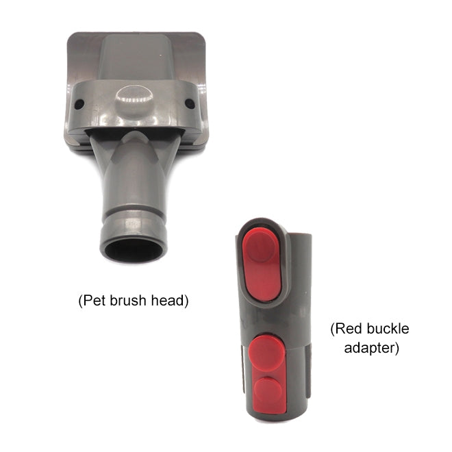 XD990 2 in 1 Handheld Tool Replacement Pet Brush Kits D913 D931 for Dyson V6 / V7 / V8 / V9 / V10 Vacuum Cleaner - For Dyson Accessories by buy2fix | Online Shopping UK | buy2fix