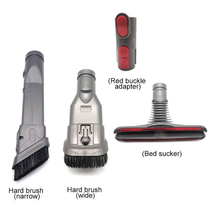 XD999 4 in 1 Handheld Tool Replacement Brush Kits D926 D927 D929 D931 for Dyson V6 / V7 / V8 / V9 / V10 Vacuum Cleaner - For Dyson Accessories by buy2fix | Online Shopping UK | buy2fix