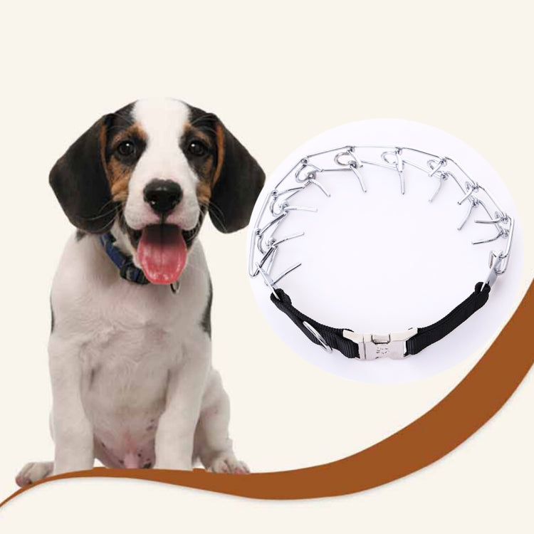 Pet Dogs High Quality Metal Collar Adjustable Chain Specific Training Dogs Chain Collar, Size: 4.0mm*60cm by buy2fix