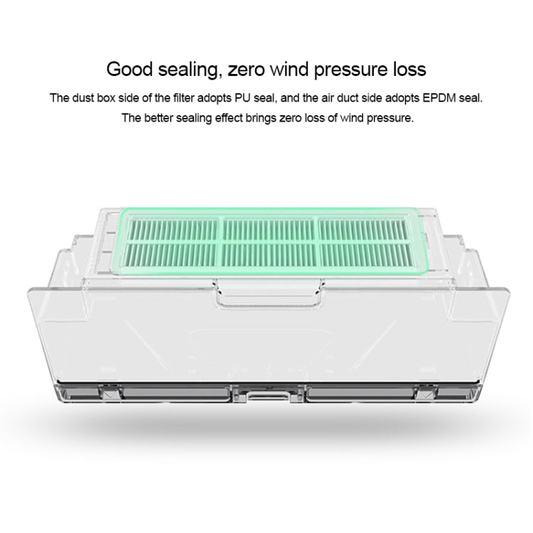 Edge Main Rolling Brush Haipa Filter Screen Element Sweeping Robot Accessories for Xiaomi - For Xiaomi Accessories by buy2fix | Online Shopping UK | buy2fix