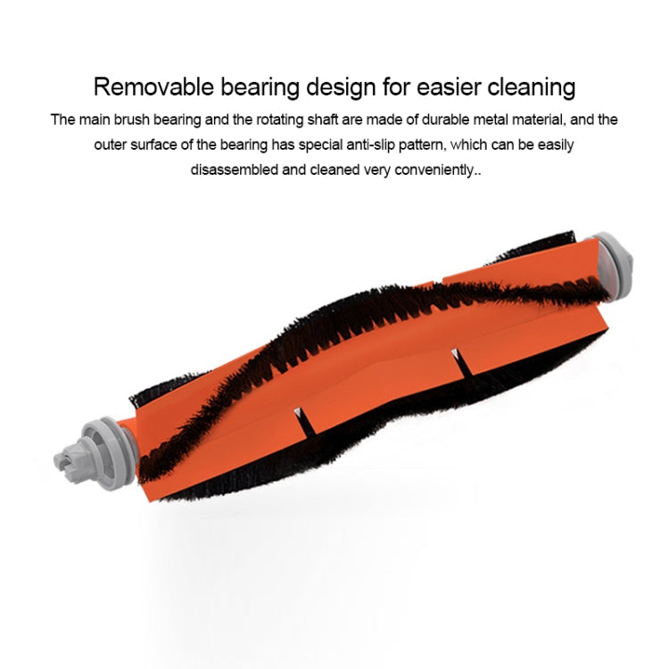 Edge Main Rolling Brush Haipa Filter Screen Element Sweeping Robot Accessories for Xiaomi - For Xiaomi Accessories by buy2fix | Online Shopping UK | buy2fix