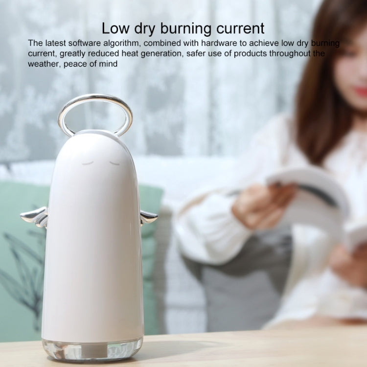 TSHM0 Mini Angel Atomizing Humidifier with Colorful Night Lights, Water Tank Capacity: 230mL (Gold) - Air Purifiers & Accessories by buy2fix | Online Shopping UK | buy2fix