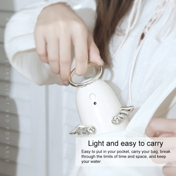 TSHM0 Mini Angel Atomizing Humidifier with Colorful Night Lights, Water Tank Capacity: 230mL (Gold) - Air Purifiers & Accessories by buy2fix | Online Shopping UK | buy2fix