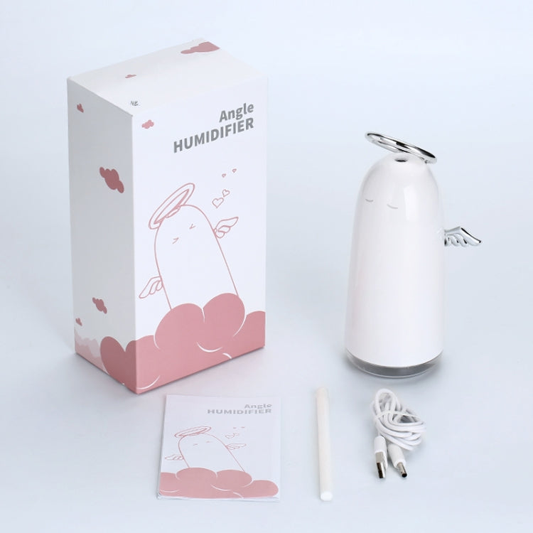 TSHM0 Mini Angel Atomizing Humidifier with Colorful Night Lights, Water Tank Capacity: 230mL (Gold) - Air Purifiers & Accessories by buy2fix | Online Shopping UK | buy2fix