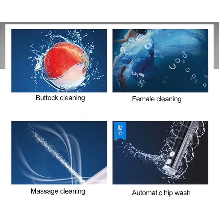 Universal Bathroom Automatic Flushing Drying Massage Intelligent Toilet Cleaner Cover - Smart Kitchen and Toilet by buy2fix | Online Shopping UK | buy2fix