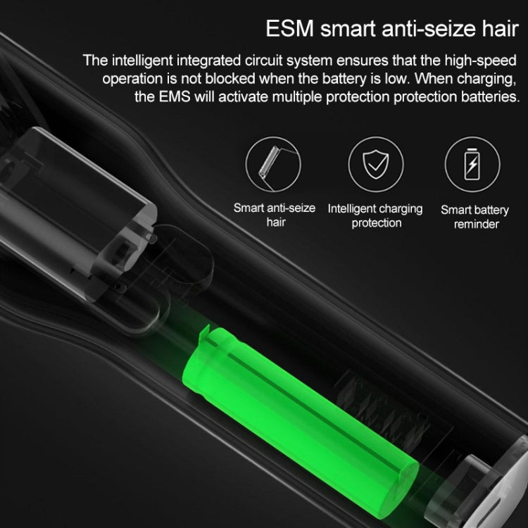 Original Xiaomi Enchen Boost Intelligent Fast Charging Electric Hair Trimmer Haircut Machine (Black) - Hair Trimmer by Xiaomi | Online Shopping UK | buy2fix