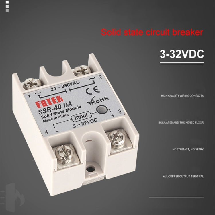 REX-C100 Thermostat + Thermocouple + SSR-60 DA Solid State Module Intelligent Temperature Control Kit - Components Kits by buy2fix | Online Shopping UK | buy2fix