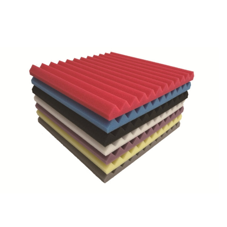 12 PCS Recording Studio Drum Room Acoustic Foam, Random Color Delivery - Windshield by buy2fix | Online Shopping UK | buy2fix