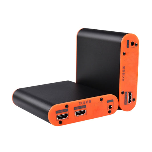 OPT882 HDMI Extender (Receiver & Sender) Fiber Optic Extender , Transmission Distance: 20KM (UK Plug) by buy2fix