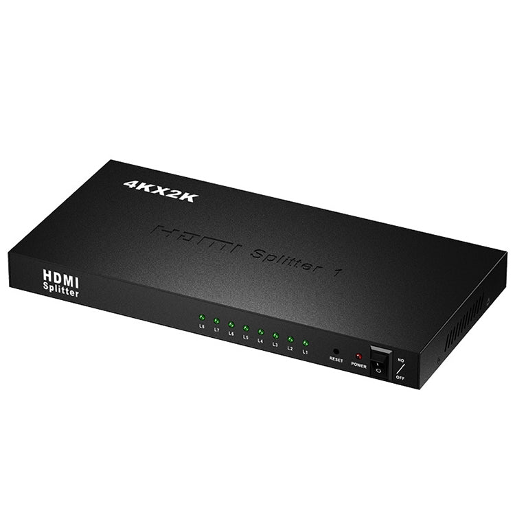 1 x 8 Full HD 1080P HDMI Splitter with Switch, Support 3D & 4K x 2K - Splitter by buy2fix | Online Shopping UK | buy2fix