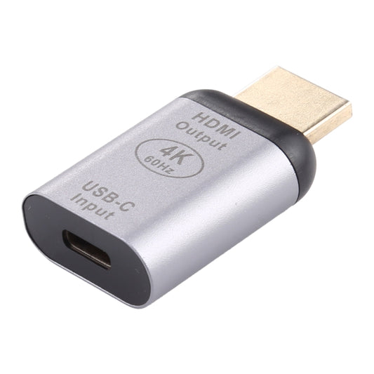 Type-C / USB-C Female to HDMI Male Aluminium Alloy Adapter - Cable & Adapters by buy2fix | Online Shopping UK | buy2fix