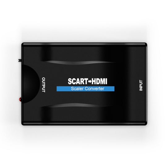 SCART to HDMI HDTV1080P HD Converter (Black) - Converter by buy2fix | Online Shopping UK | buy2fix