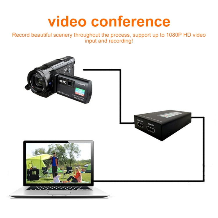 EC290 HDMI USB3.0 HD Video Capture Recorder Box Live Broadcast Card - Video Capture Solutions by buy2fix | Online Shopping UK | buy2fix
