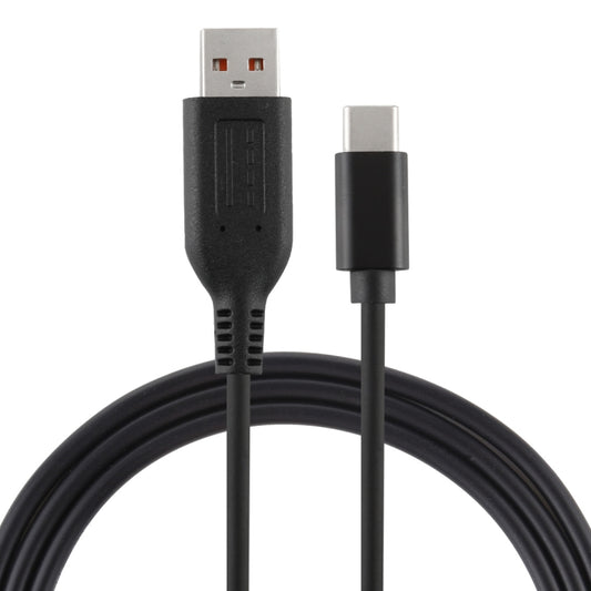 Yoga 3 Interface to Type-C / USB-C Male Power Adapter Charger Cable for Lenovo Yoga 3, Length: About 1.8m (Black) - For Lenovo by buy2fix | Online Shopping UK | buy2fix