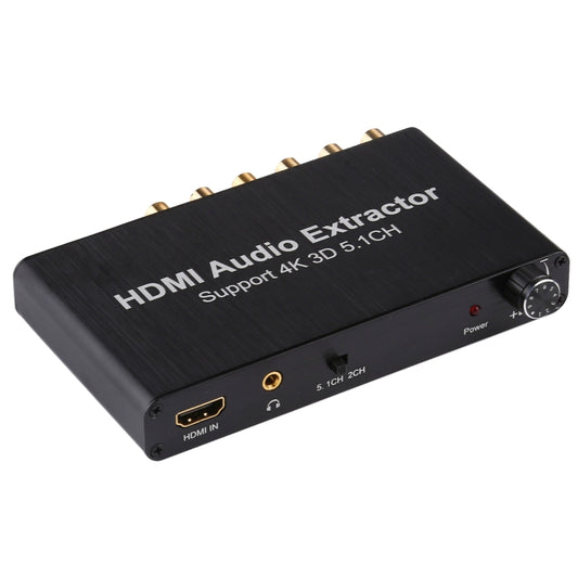 4K 3D HDMI 5.1CH Audio Decoder Extractor - Converter by buy2fix | Online Shopping UK | buy2fix