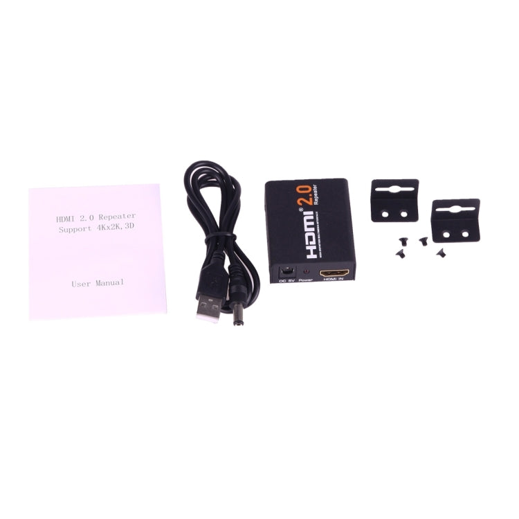 2160P Full HD HDMI 2.0 Amplifier Repeater, Support 4K x 2K, 3D - Amplifier by buy2fix | Online Shopping UK | buy2fix