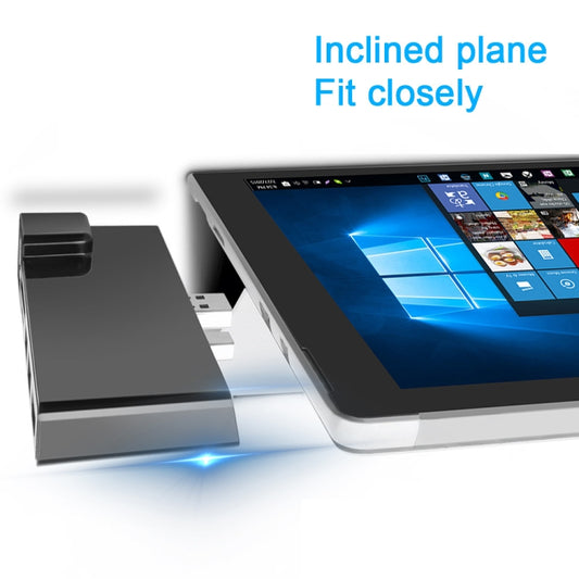 ROCKETEK SK-S4HL RJ45 + 2 x USB 3.0 + HDMI + SD / TF Memory Card Reader HUB 4K HDMI Adapter(Black) by ROCKETEK