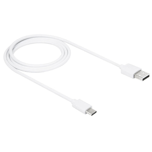 HAWEEL 1m USB-C / Type-C to USB 2.0 Data & Charging Cable(White) by buy2fix