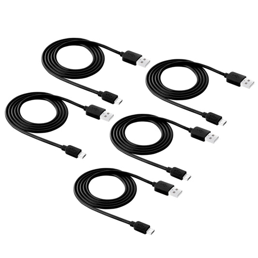 5 PCS HAWEEL 1m High Speed Micro USB to USB Data Sync Charging Cable Kits, For Samsung, Huawei, Xiaomi, LG, HTC and other Smartphones by buy2fix