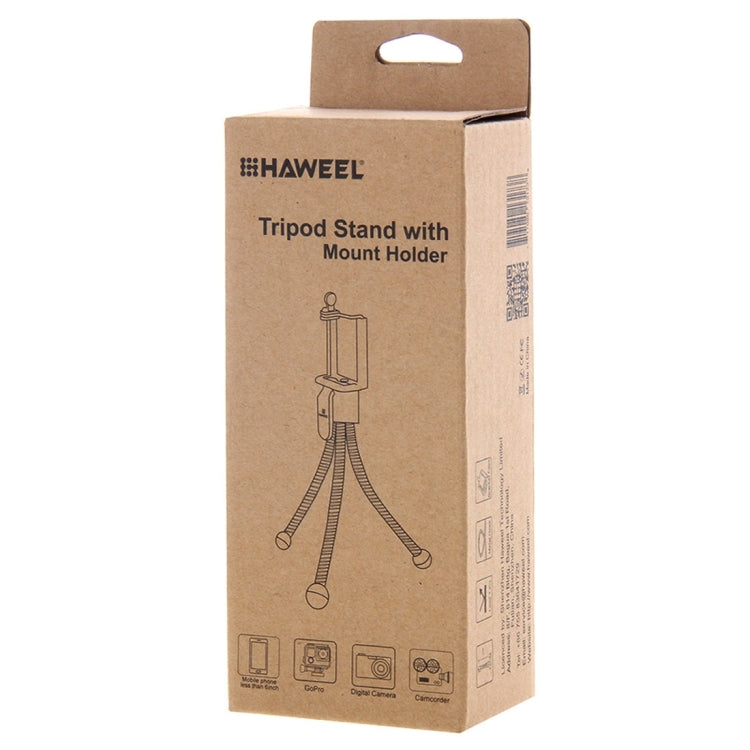 HAWEEL Flexible Octopus Tripod Holder Clip - Desktop Holder by HAWEEL | Online Shopping UK | buy2fix