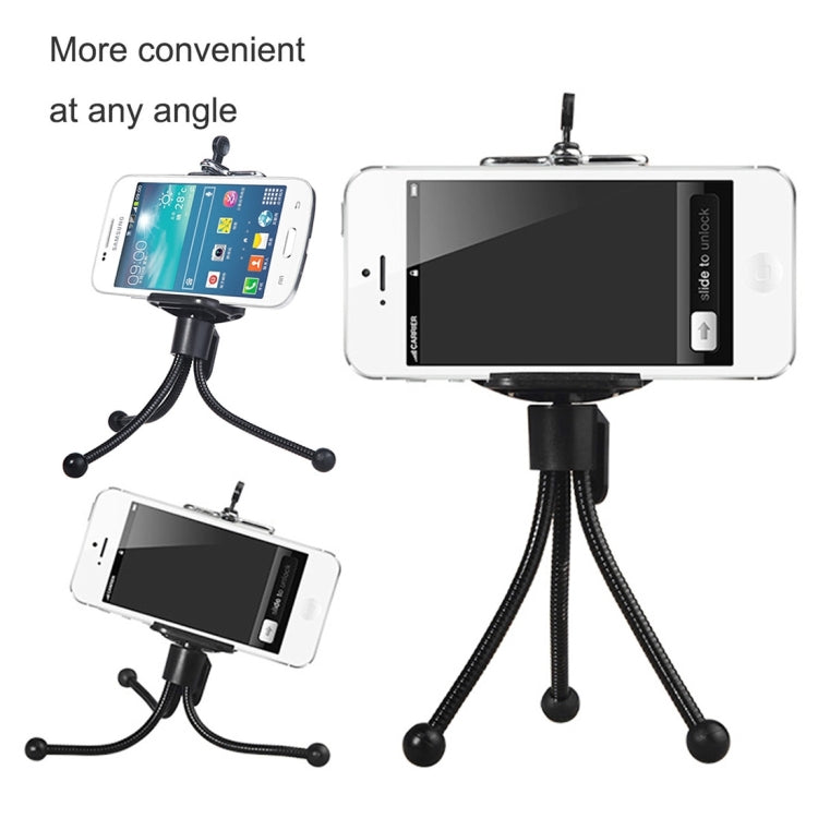 HAWEEL Flexible Octopus Tripod Holder Clip - Desktop Holder by HAWEEL | Online Shopping UK | buy2fix