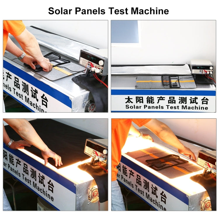 HAWEEL 60W Foldable Solar Panel Charger Travel Folding Bag(Black) by HAWEEL