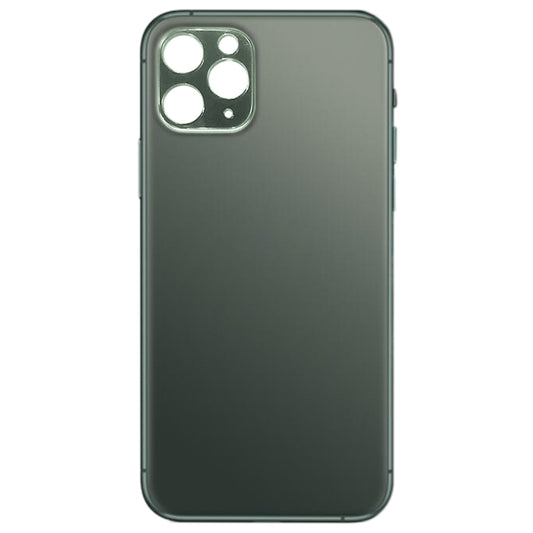 Back Battery Cover Glass Panel for iPhone 11 Pro(Green) - Back Cover by buy2fix | Online Shopping UK | buy2fix