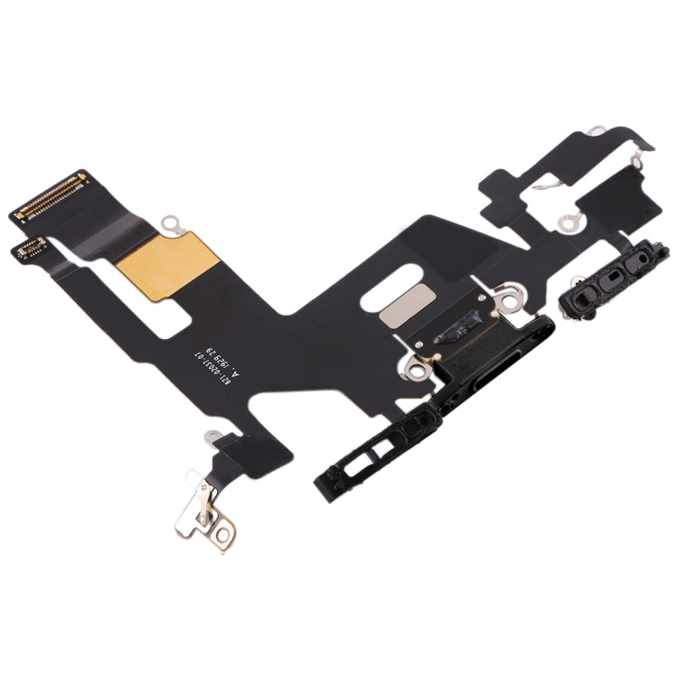 Charging Port Flex Cable for iPhone 11(Black) - Flex Cable by buy2fix | Online Shopping UK | buy2fix