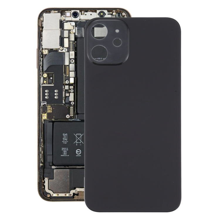 Battery Back Cover for iPhone 12(Black) - Back Cover by buy2fix | Online Shopping UK | buy2fix