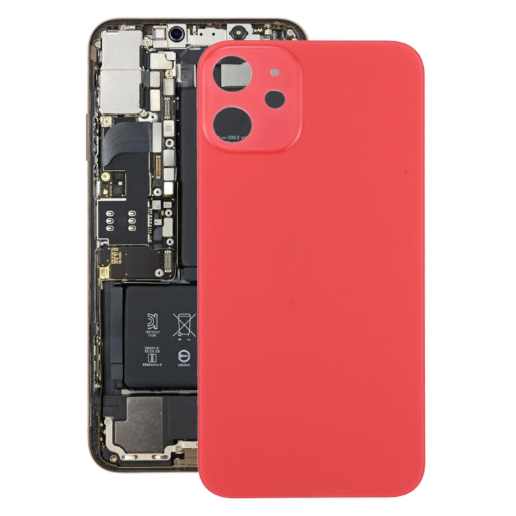 Battery Back Cover for iPhone 12(Red) - Back Cover by buy2fix | Online Shopping UK | buy2fix