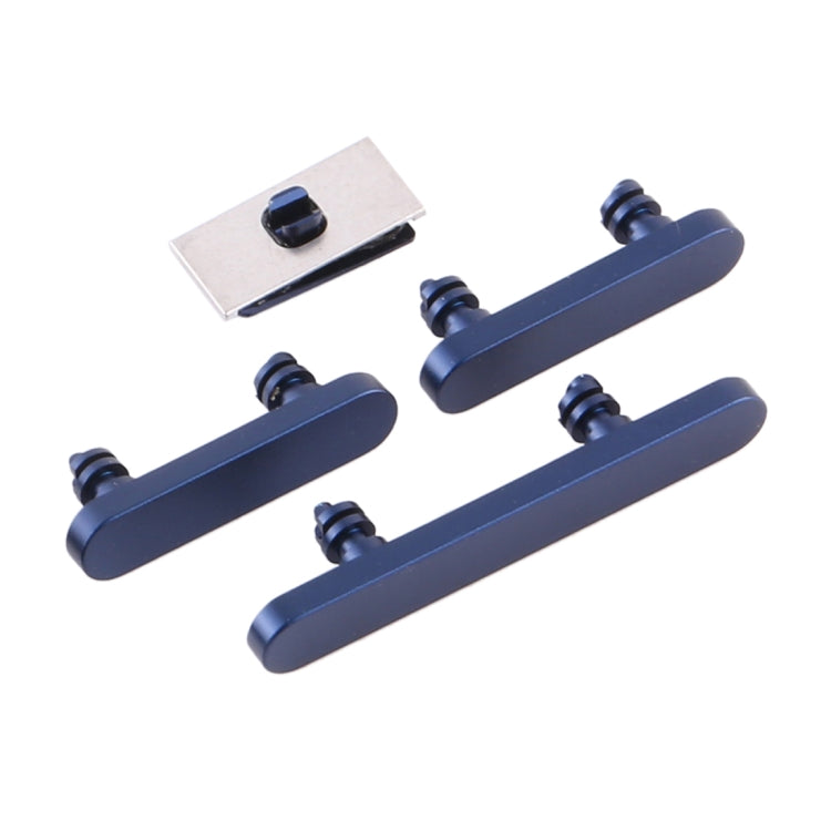 Power Button and Volume Control Button for iPhone 12(Blue) - Metal Parts by buy2fix | Online Shopping UK | buy2fix