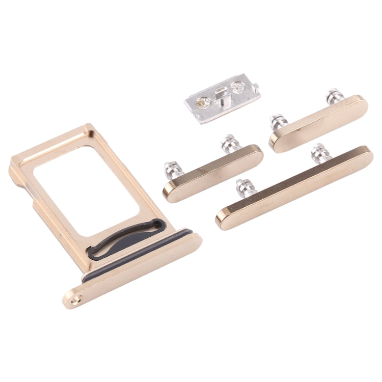 SIM Card Tray + SIM Card Tray + Side Keys for iPhone 12 Pro(Gold) by buy2fix