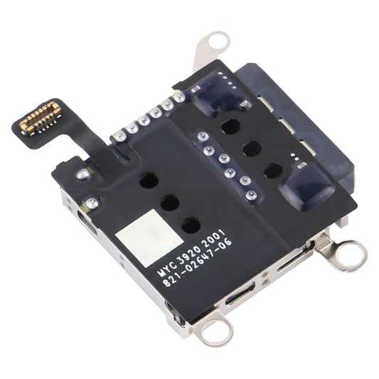 Single SIM Card Holder Socket with Flex Cable for iPhone 12 / 12 Pro by buy2fix