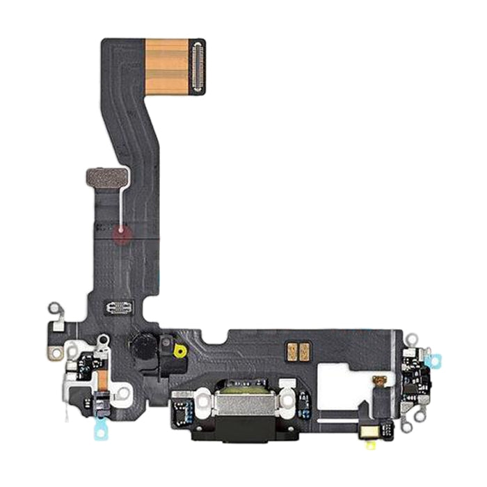 Original Charging Port Flex Cable for iPhone 12(Black) - Flex Cable by buy2fix | Online Shopping UK | buy2fix
