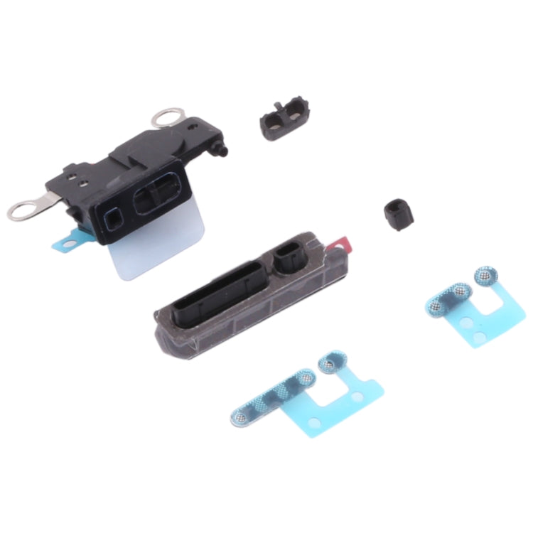 10 PCS Speaker Dustproof Mesh with Frame for iPhone 12(Black) by buy2fix