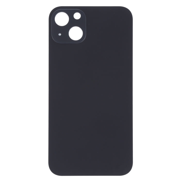 Easy Replacement Big Camera Hole Glass Back Battery Cover for iPhone 13(Black) - Back Cover by buy2fix | Online Shopping UK | buy2fix